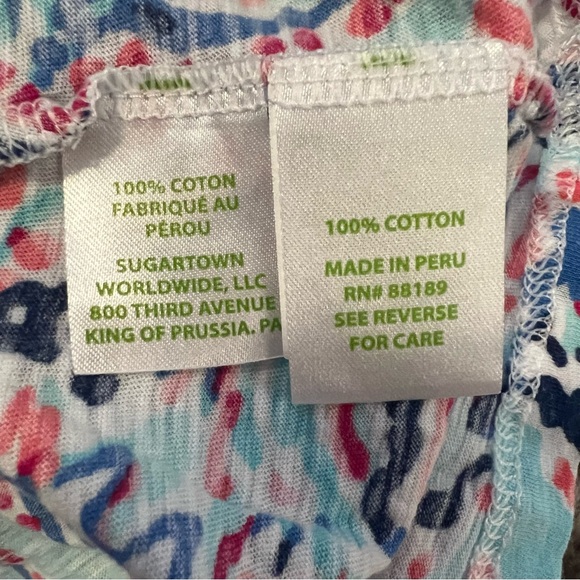 LILLY PULITZER WILEY TUBE TOP SHELL ME ABOUT IT - Picture 6 of 6